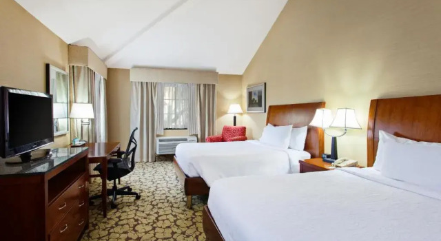 Четырёхместный номер Deluxe Hilton Garden Inn Valencia Six Flags