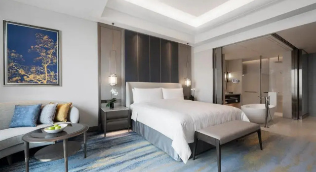 Двухместный номер Deluxe Shangri-La Yuanqu, Suzhou
