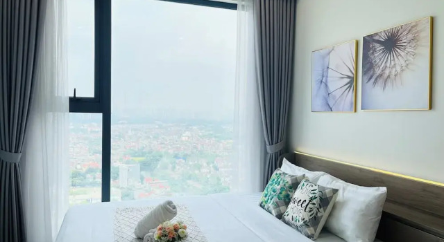 Апартаменты Deluxe Ở Nhà Apartment Vinhomes Smart City