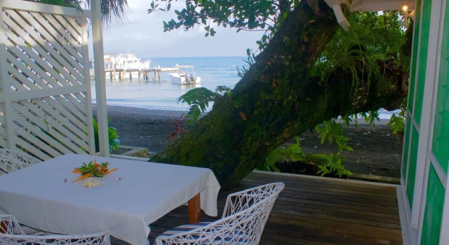 Бунгало с балконом и с видом на воду Driftwood Resort
