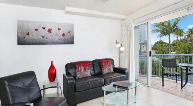 1 slaapkamer Superior Appartement met balkon Beachside Mooloolaba