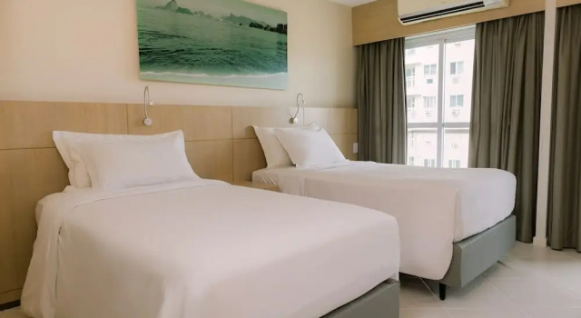 Двухместный номер Deluxe с балконом Quality Rio de Janeiro - Barra da Tijuca