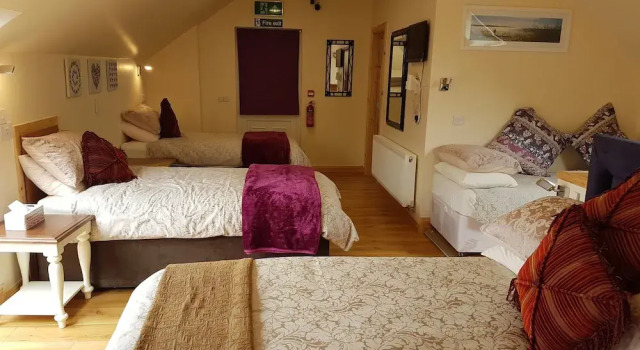 Четырёхместный номер Standard Kylemore Pass Hotel