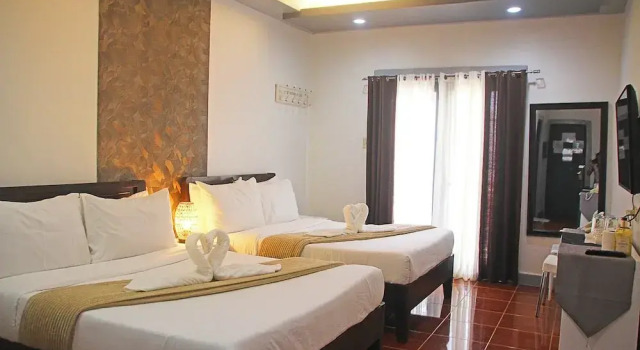 Четырёхместный номер Standard Bayview Country Inn El Nido