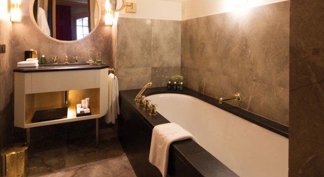 Номер Deluxe Apogée Courchevel, Oetker Hotels