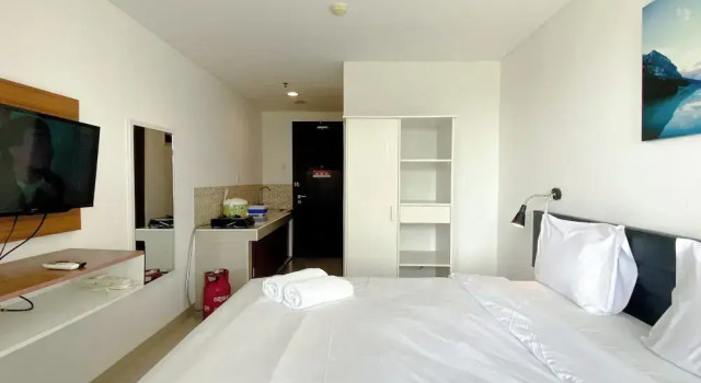 Studio Modern Look And Homey Studio At Enviro Apartment
