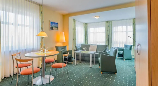 Апартаменты с 2 комнатами Am Weststrand Apartmenthaus Waldeck