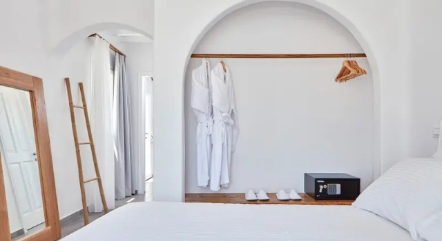 Двухместный номер Superior с балконом и с видом на море Mykonos Waves Beach House & Suites
