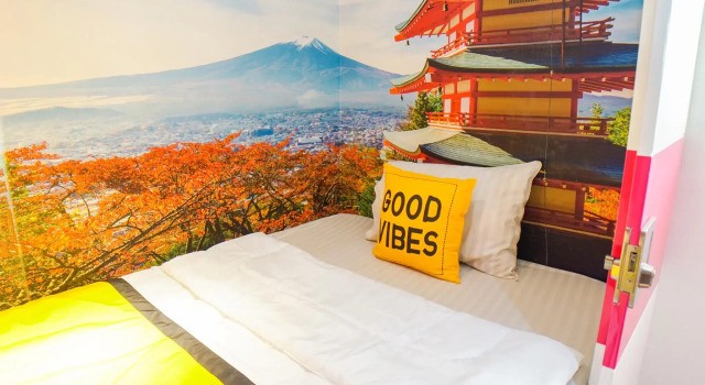 Капсула RedDoorz Hostel at Kiara Cozy Kircon Bandung