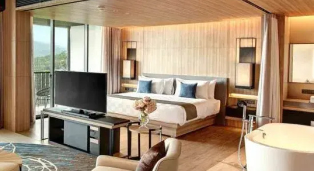 Junior suite con vista sulle montagne Royal Tulip Gunung Geulis Resort and Golf