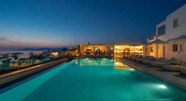 Люкс Deluxe Elit Suites Mykonos