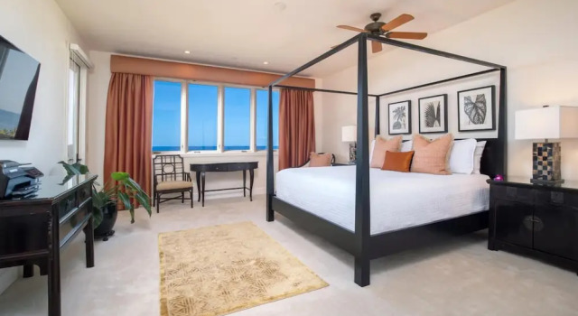 Номер Standard Пентхаус с 3 комнатами с балконом и с видом на океан Wailea Beach Villas