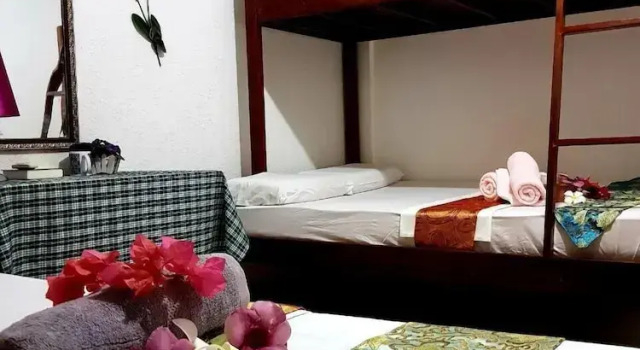 Четырёхместный номер Deluxe с видом на сад Hanbee's Flower Garden Resort
