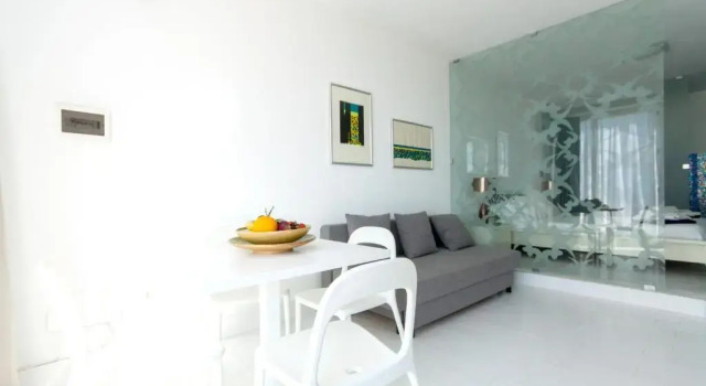 Apartment With one Bedroom in Piano di Trappeto, With Wonderful sea View, Furnished Terrace and Wifi