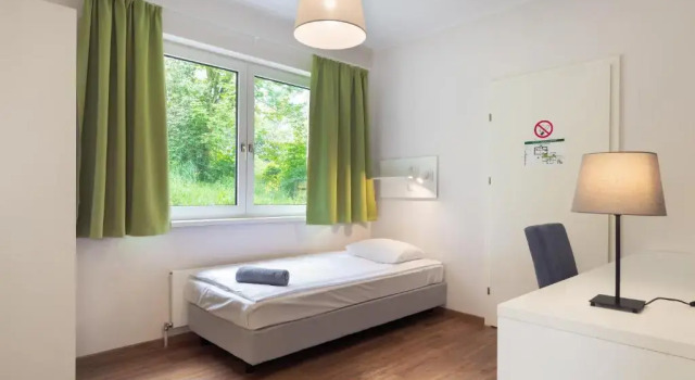 Одноместный номер Standard с видом на горы Hostel Marmota