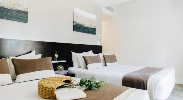 Четырёхместный номер Deluxe с видом на город Casa Boutique Hotel