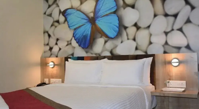 The Butterfly Luxury Serviced Apartments Ramachandra Vijayawada, Rezervovat Apartmán Hotely v Andhra Pradesh s parkováním, Parkování