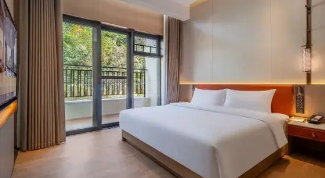 Люкс Deluxe Отель MajesTang Hotel Luofushan