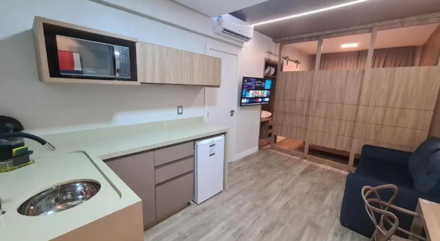 Студия Superior Stay - Apartamentos, Studios e Quartos - Piscina, Jacuzzi e Sauna - 400m da Praia Central