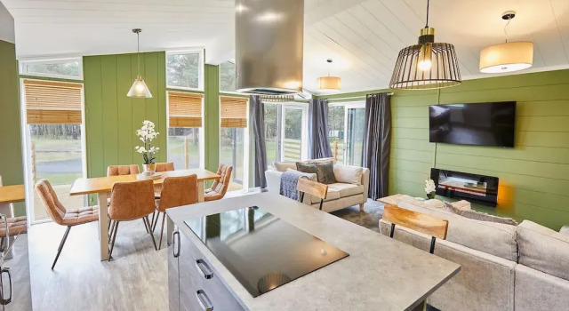 Host Stay Eller Beck - The Cabin in the Woods, Забронировать Дом для отпуска Отели Северного Йоркшира с парковкой, Парковка