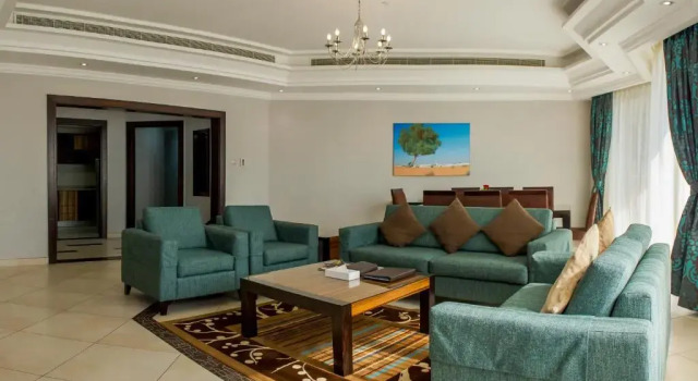 Апартаменты с 3 комнатами Al Majaz Premiere Hotel Apartments