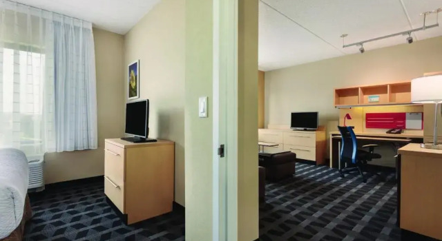 Двухместный люкс TownePlace Suites by Marriott Harrisburg West/Mechanicsburg
