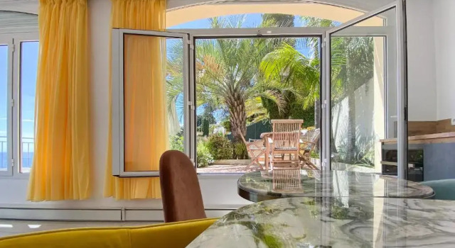 Студия Villa lensoleillée vue panoramique mer, 250m de la plage et du centre ville