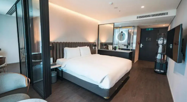 Standard Double room with city view Lavalse Hotel