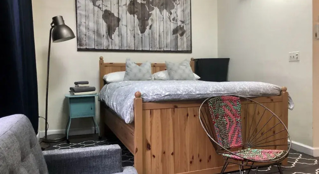 Bryant Park Studio Apartment next to Times Square, Забронировать Апартаменты/квартира Апартаменты Нью-Йорка, рядом с Крайслер-билдинг, Апартаменты/квартира
