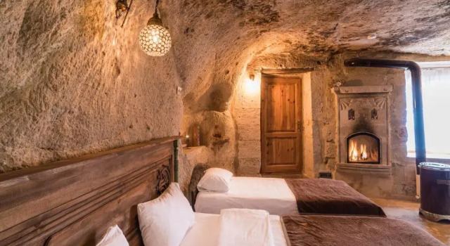 Семейный номер Standard с видом на сад Atillas Cave Hotel