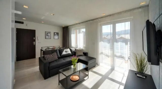 Апартаменты с 2 комнатами с видом на горы Stonowane i Eleganckie Apartamenty Sun Seasons 24 w Świeradowie Zdroju by Noclegi Renters