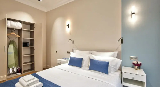 Двухместные апартаменты с балконом Aparthotel 9 ALBERTI Nice Centre