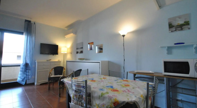C.I.R. N. 049017LTN0215 - In vacation residence on the sea with swimming pool, studio with terrace-F29 - Mono p. 1° tipo A