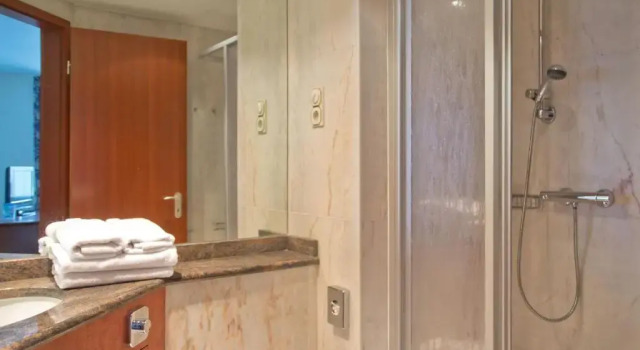 Апартаменты c 1 комнатой с видом на море SEETELHOTEL Ostseeresidenz Bansin mit Pool und unmittelbarer Strandnähe