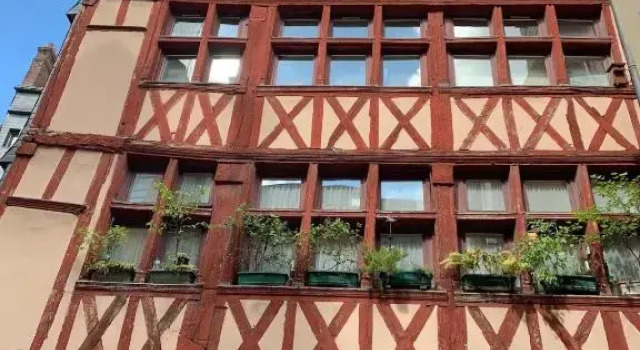 Rouen historique, appartement 113m2 Duplex, Book Apartment Rouen 
