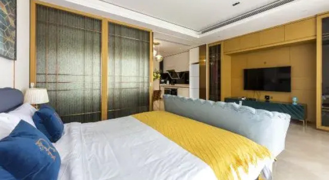 Люкс Sanya Haitang Bay Weilanse Seaview Holiday Apartment(Yate Duty Free City Store)