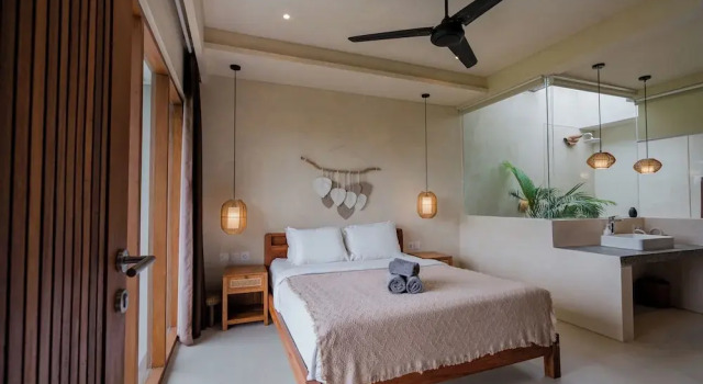 Sanur Loft Villa by Betterplace, Rezervovat Vila Chaty v Bali, Chalupa