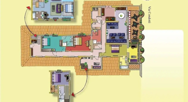 Номер Standard The Inn at the Spanish Steps Exclusive Collection - The Nest Penthouse