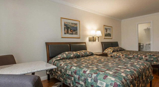 Четырёхместный номер Standard Palm Inn Hotel near Tyler Mall Riverside