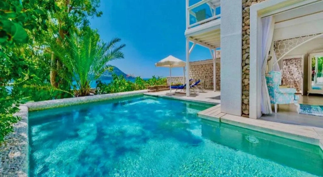 Люкс с видом на море Likya Gardens Hotel
