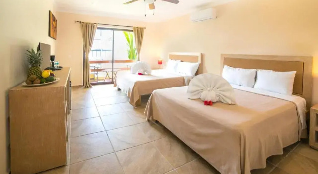 Двухместный номер Deluxe с балконом Hotel Riviera Caribe Maya