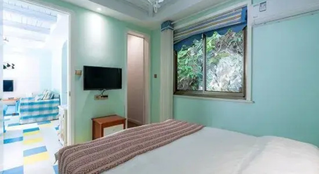 Люкс с 2 комнатами с видом на реку Yinxigu B&B, Gaoliangting