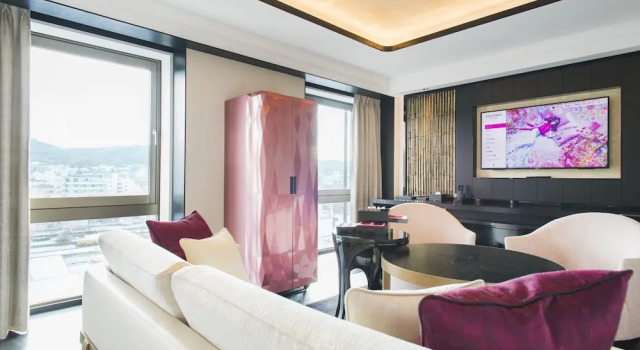 Двухместный номер с видом на район Хигасияма Deluxe Fauchon Hotel Kyoto