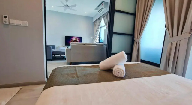 Апартаменты Superior Sunset Seaview Vacation Condos @ Jesselton Quay