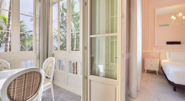 Двухместный люкс Deluxe c 1 комнатой Tandem Palacio Veedor de Galeras Suites