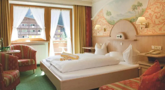 Двухместный номер Superior с красивым видом из окна Hotel Neuhintertux 4 Sterne superior