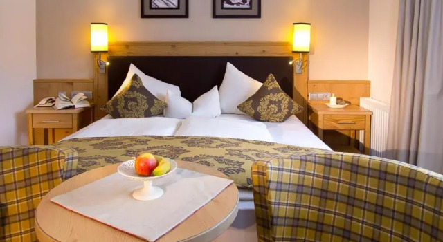 Двухместный номер Standard с балконом Hotel Bergkristall