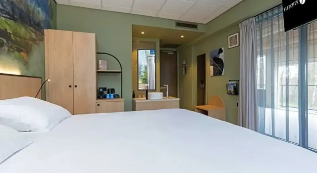 Двухместный номер Standard с балконом Fletcher Hotel-Restaurant Marknesse