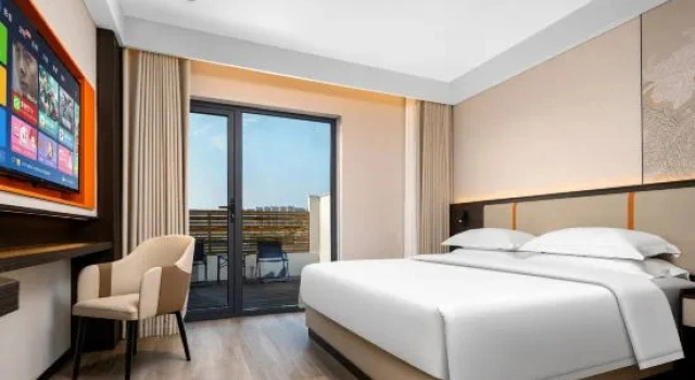Люкс Deluxe Tangyu Starry Sky Terrace Garden Hotel