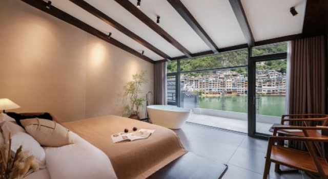 Люкс Luxury Light haze sparse rain house homestay